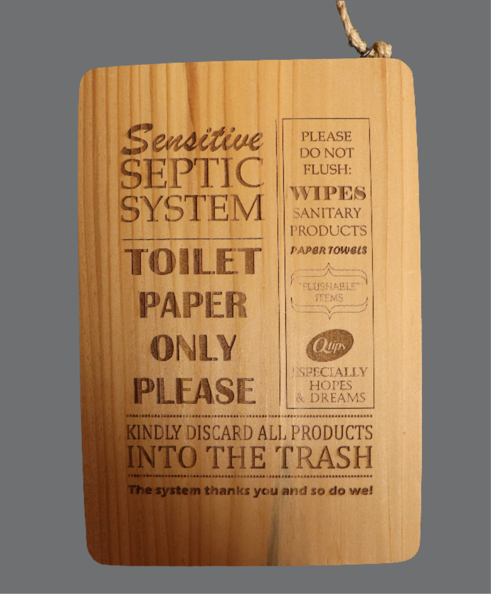 Sign - Septic System