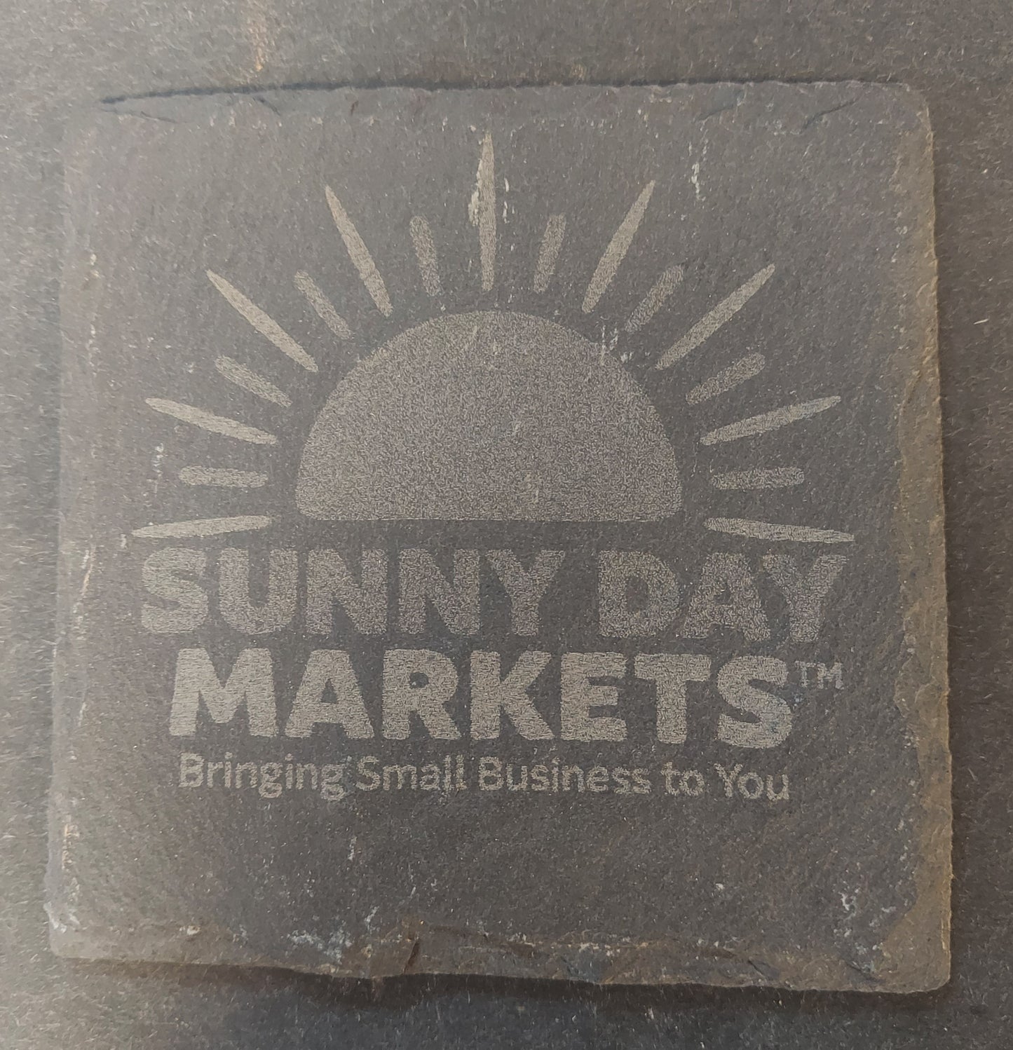 Slate Square Coaster - SUNNY DAY MARKETS