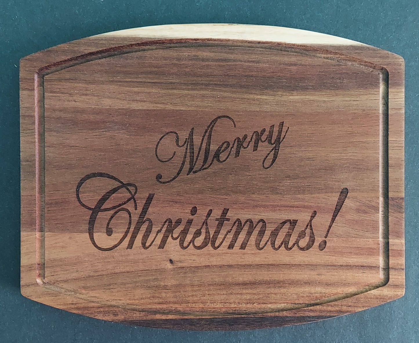 Charcuterie Board - Oblong "Merry Christmas"