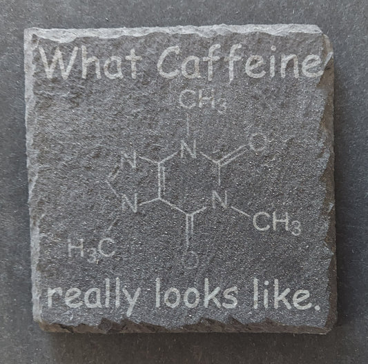 Slate Coaster - Coffee Compound