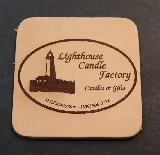 Leather Coaster - LHCFactory Logo Coaster