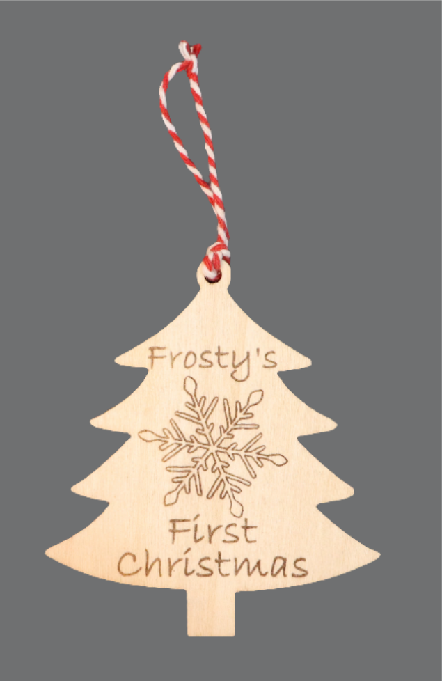 Tree Christmas Ornament - Frosty's First Christmas