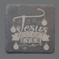 Slate Coaster - "Jesus, Best Gift Ever"