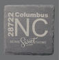 Square Slate Coaster - Columbus