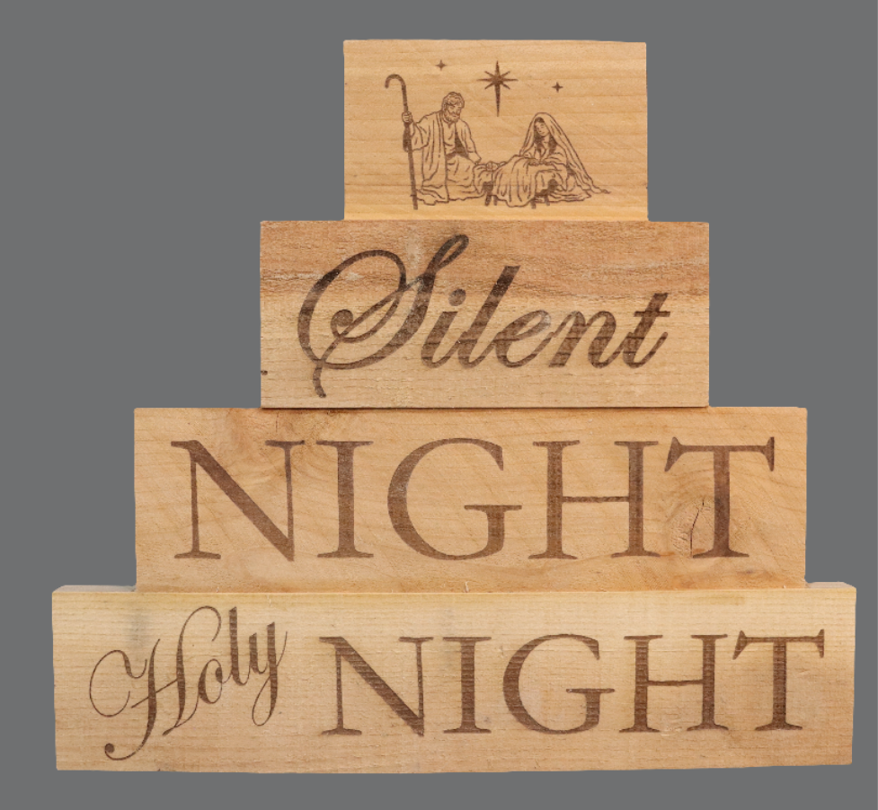Cedar Sign - "Silent Night, Holy Night"