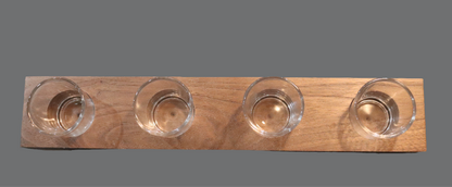 Votive - 4 Candle Walnut - 4316W