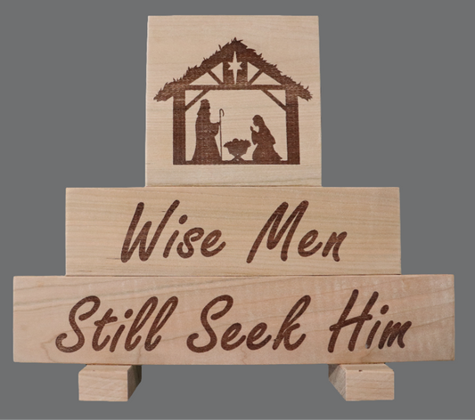 Sign - "Wise Men Still Seek Him"