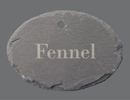 Garden Stake - Oval/Fennel
