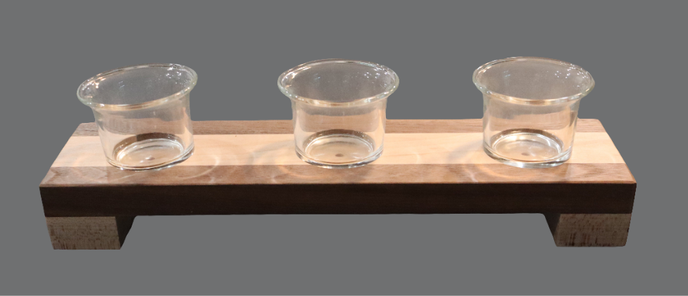 Votive - 3 Candle Votive Holder- 3312