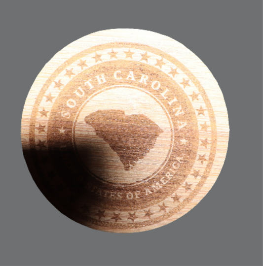 Magnetic Bottle Opener - South Carolina
