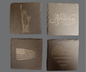 Slate Coaster Set