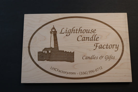 Sign - Farmer's Market Signage - Lighthouse Candle