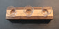Votive - 3 Candle Chy/Map/Wal W/Feet