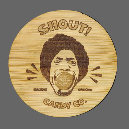 Bottle Opener - Magnetic Bamboo - SHOUT Candy Co.