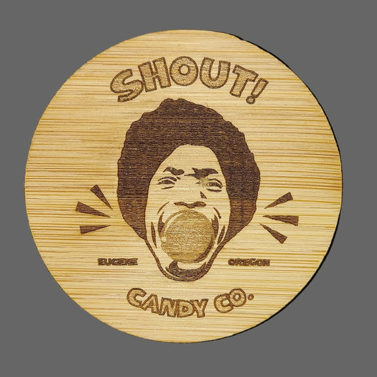 Bottle Opener - Magnetic Bamboo - SHOUT Candy Co.