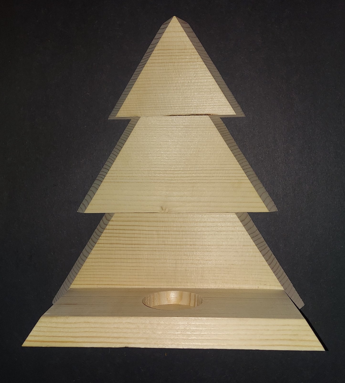 Christmas Tree 4311 Unfinished Pine Christmas Tree