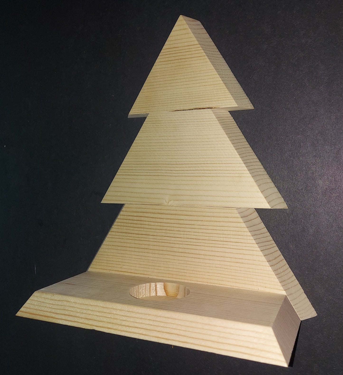 Christmas Tree 4311 Unfinished Pine Christmas Tree