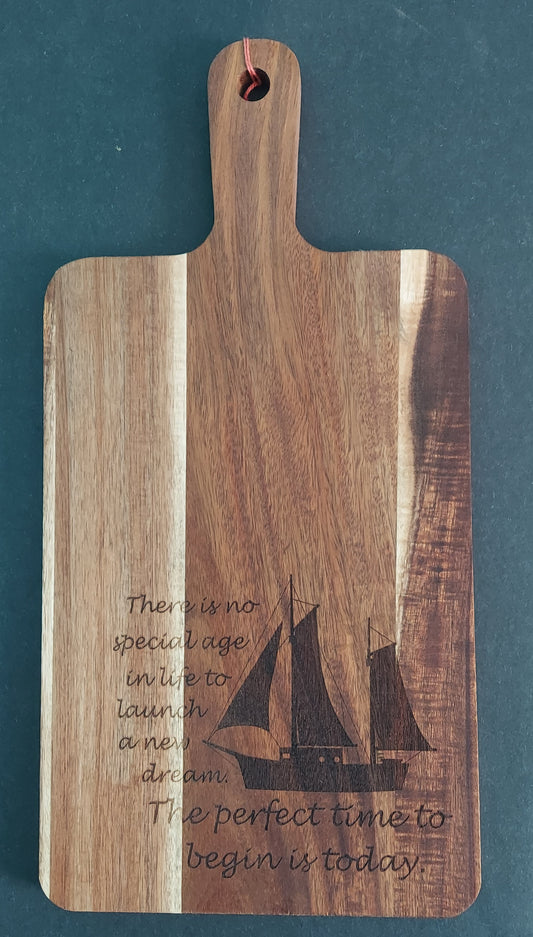 Charcuterie Board - "Begin Today"