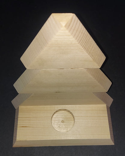 Christmas Tree 4311 Unfinished Pine Christmas Tree