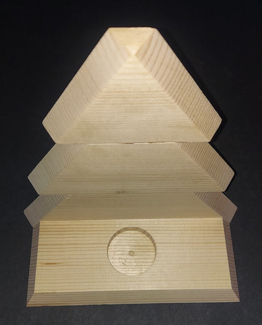 Christmas Tree 4311 Unfinished Pine Christmas Tree