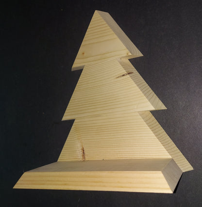 Christmas Tree 4310 Unfinished Pine Christmas Tree