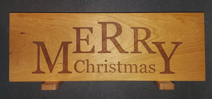 Cherry Sign - "Happy Thanksgiving/Merry Christmas"