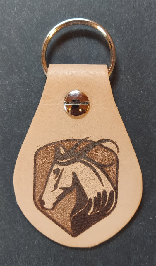 Leather Keyring - Hearts in Harmony Event