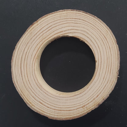 Napkin Ring - Wood Slab - Set of 8
