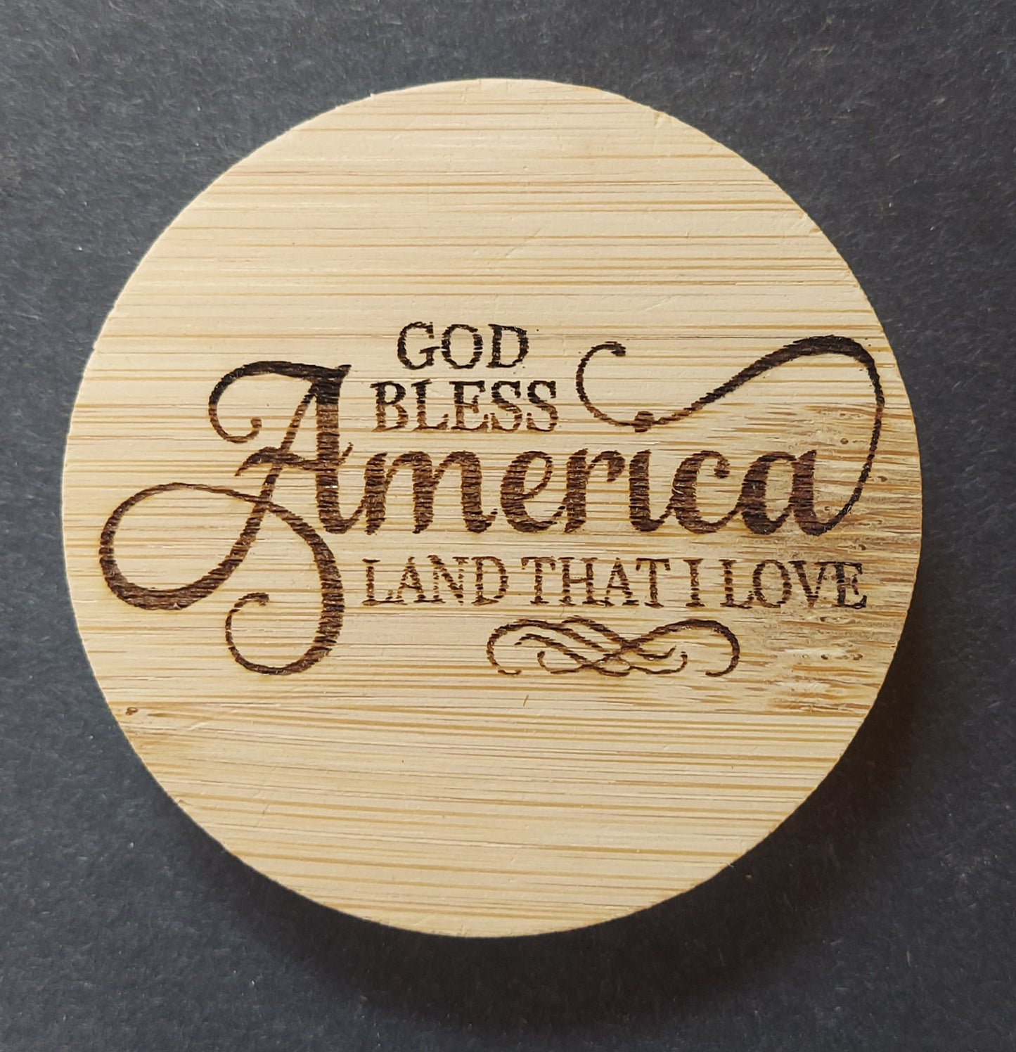 Magnetic Bottle Opener - "God Bless America....I Love"