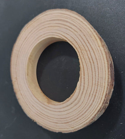 Napkin Ring - Wood Slab - Set of 8