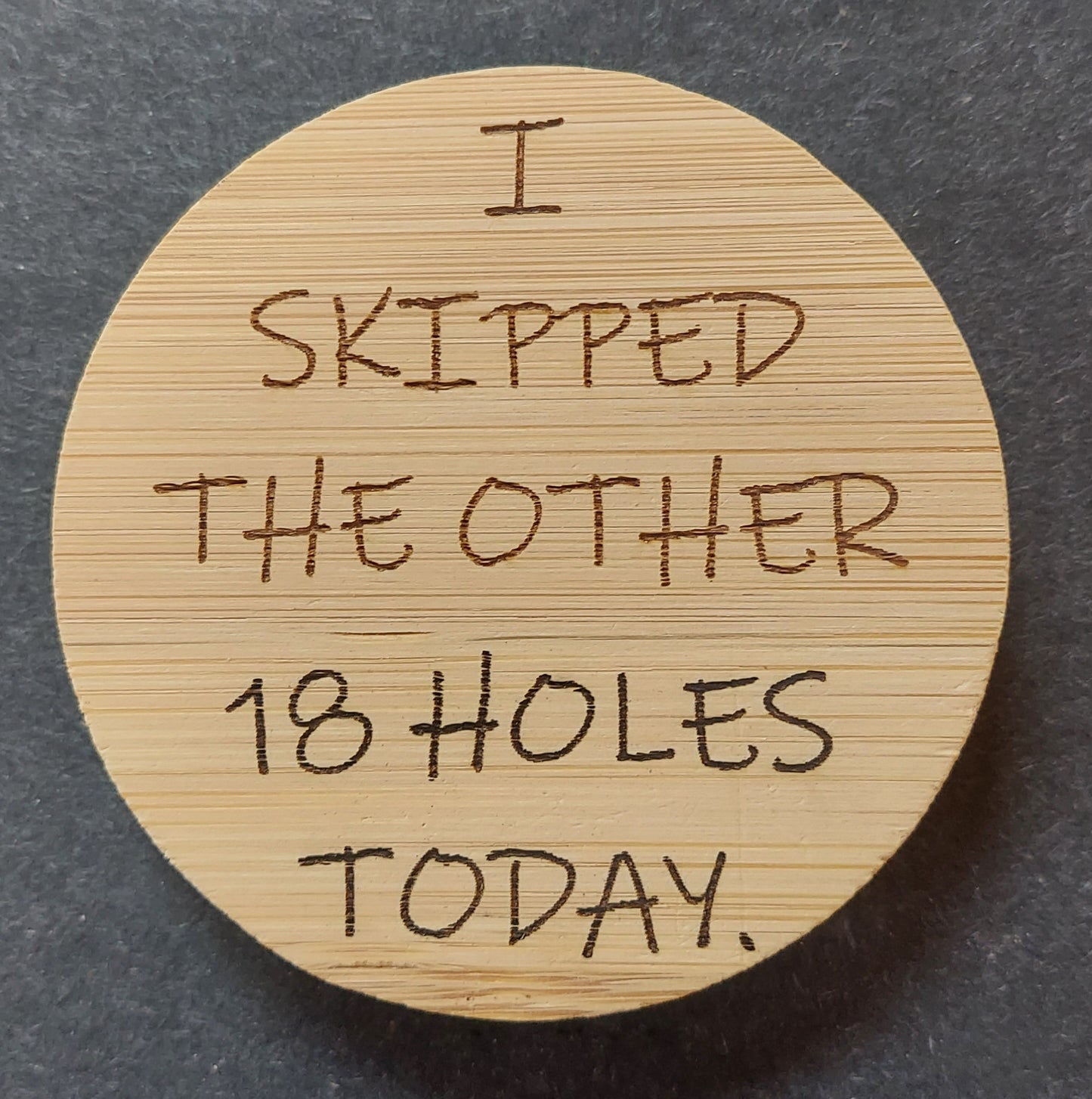 Magnetic Bottle Opener - "19th Hole"