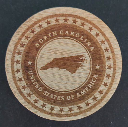 Magnetic Bottle Opener - North Carolina